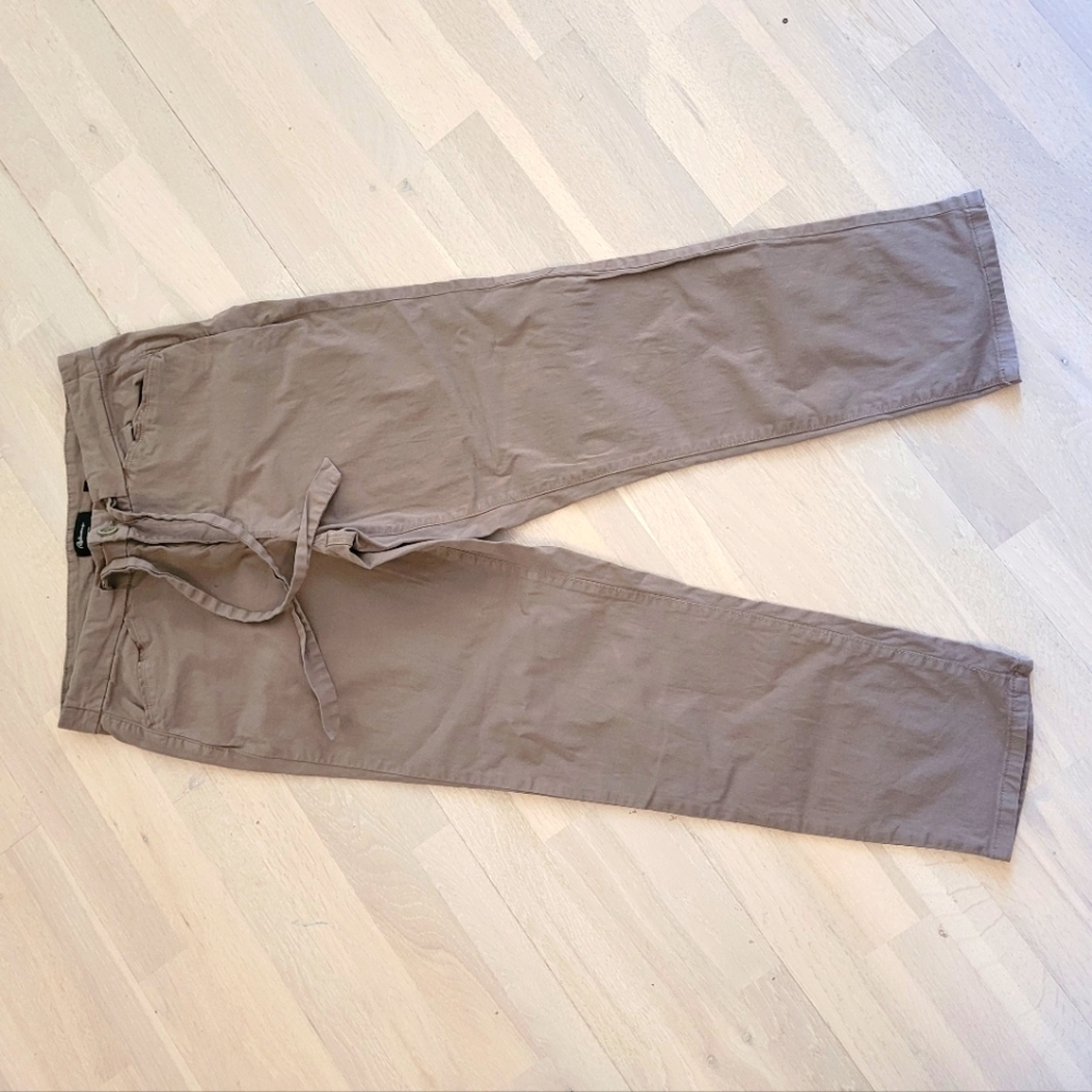 Reitmans The Chino Brown Pants Size 10